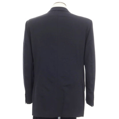 [Used] Ermenegildo Zegna SU MISURA wool 3-button suit in black and navy [Size 52] [NVY] [S/S] [Condition Rank C] [Men&