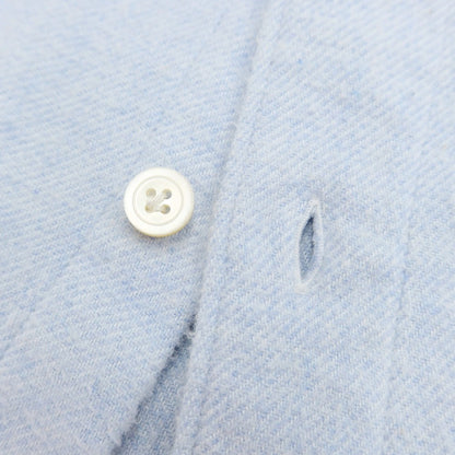 [Used] Finamore Cotton Horizontal Collar Shirt Light Blue [Size 43] [BLU] [A/W] [Condition Rank B] ​​[Men&
