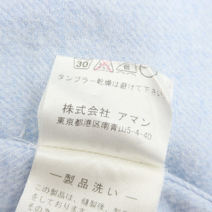 [Used] Finamore Cotton Horizontal Collar Shirt Light Blue [Size 43] [BLU] [A/W] [Condition Rank B] ​​[Men&