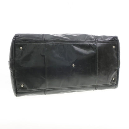 [Used] Fossil Full Leather Boston Bag Black [W52xH29xD21] [BLK] [S/S/A/W] [Condition Rank C] [Men&