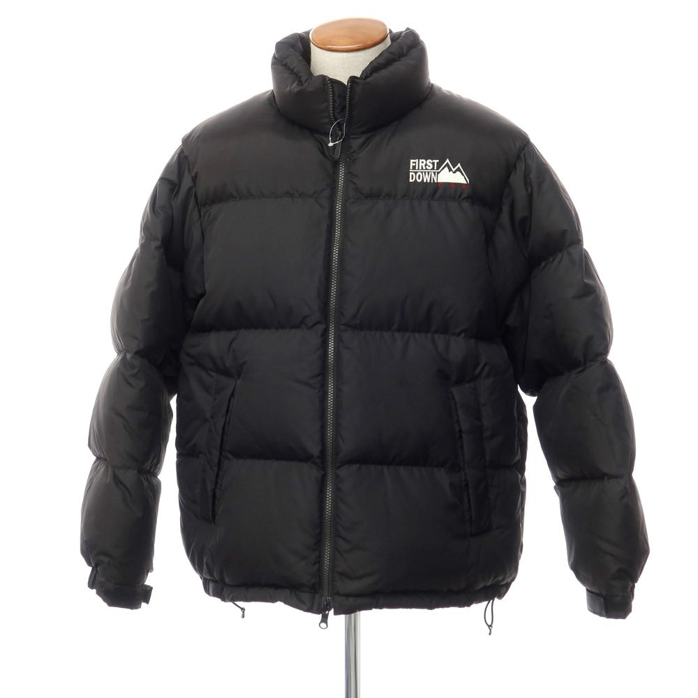 [Used] First Down FIRST DOWN Polyester Down Jacket Blouson Black [Size M] [BLK] [A/W] [Condition Rank C] [Men&