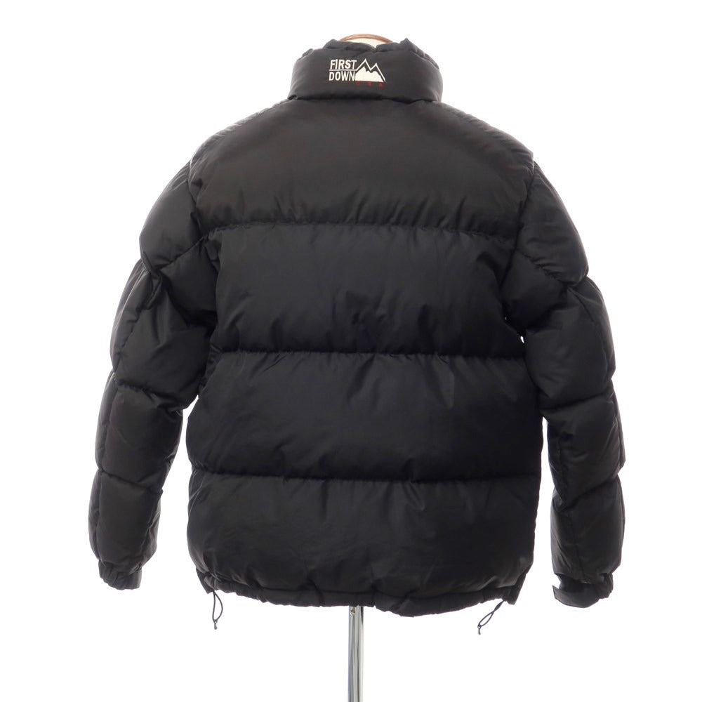 [Used] First Down FIRST DOWN Polyester Down Jacket Blouson Black [Size M] [BLK] [A/W] [Condition Rank C] [Men&