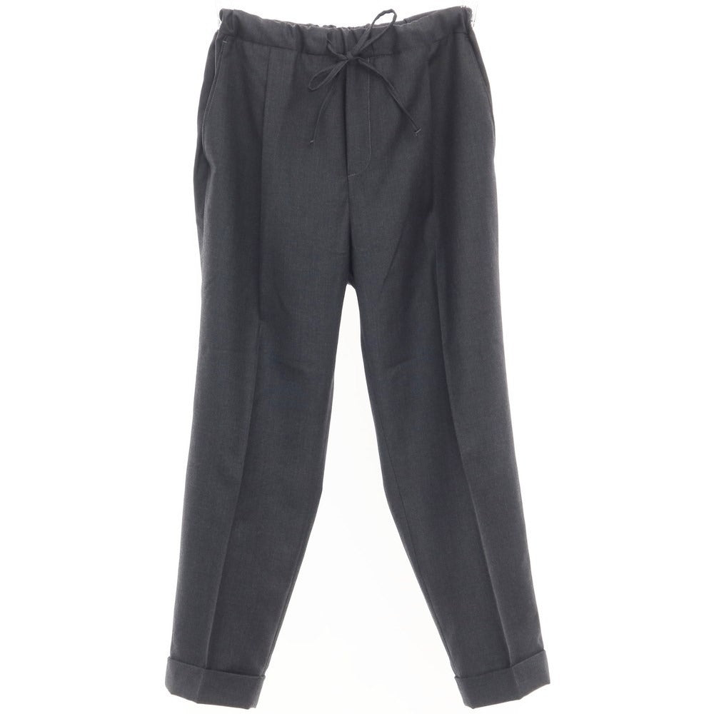 [Used] Borelio Wool Easy Slacks Pants Dark Gray [Size 46] [GRY] [A/W] [Condition Rank B] ​​[Men&