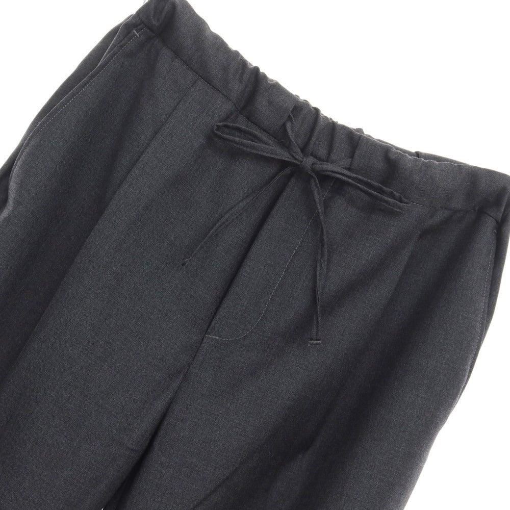 [Used] Borelio Wool Easy Slacks Pants Dark Gray [Size 46] [GRY] [A/W] [Condition Rank B] ​​[Men&