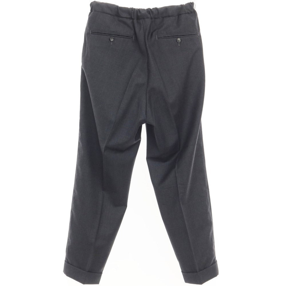 [Used] Borelio Wool Easy Slacks Pants Dark Gray [Size 46] [GRY] [A/W] [Condition Rank B] ​​[Men&