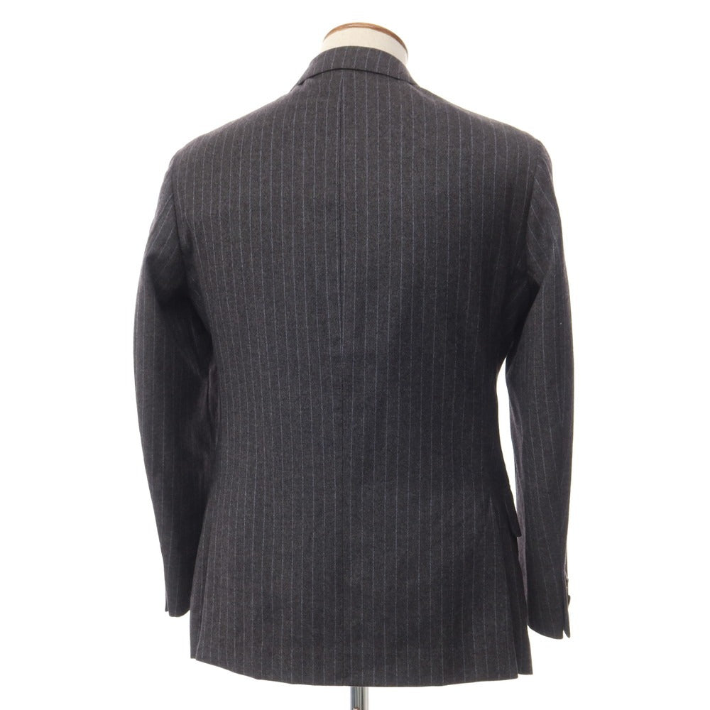 [Used] BOGLIOLI Wool Striped Tailored Jacket Gray x Blue [Size 46 Drop.6] [GRY] [A/W] [Condition Rank B] ​​[Men&