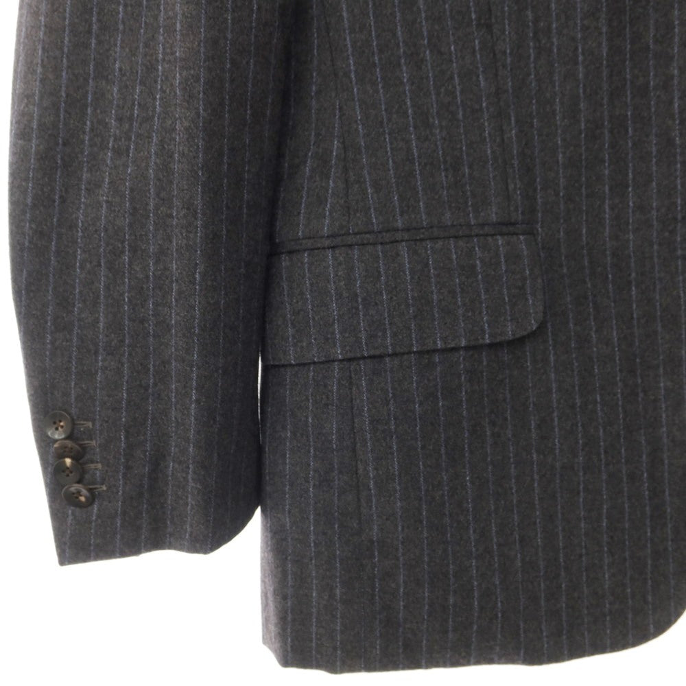 [Used] BOGLIOLI Wool Striped Tailored Jacket Gray x Blue [Size 46 Drop.6] [GRY] [A/W] [Condition Rank B] ​​[Men&
