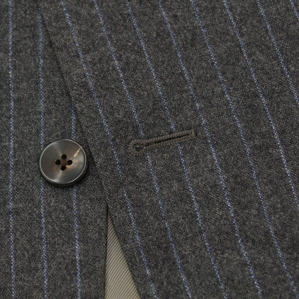 [Used] BOGLIOLI Wool Striped Tailored Jacket Gray x Blue [Size 46 Drop.6] [GRY] [A/W] [Condition Rank B] ​​[Men&