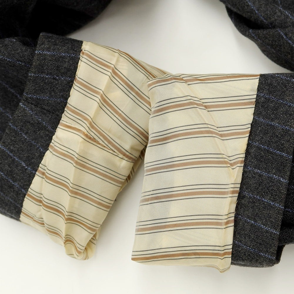 [Used] BOGLIOLI Wool Striped Tailored Jacket Gray x Blue [Size 46 Drop.6] [GRY] [A/W] [Condition Rank B] ​​[Men&