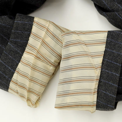 [Used] BOGLIOLI Wool Striped Tailored Jacket Gray x Blue [Size 46 Drop.6] [GRY] [A/W] [Condition Rank B] ​​[Men&