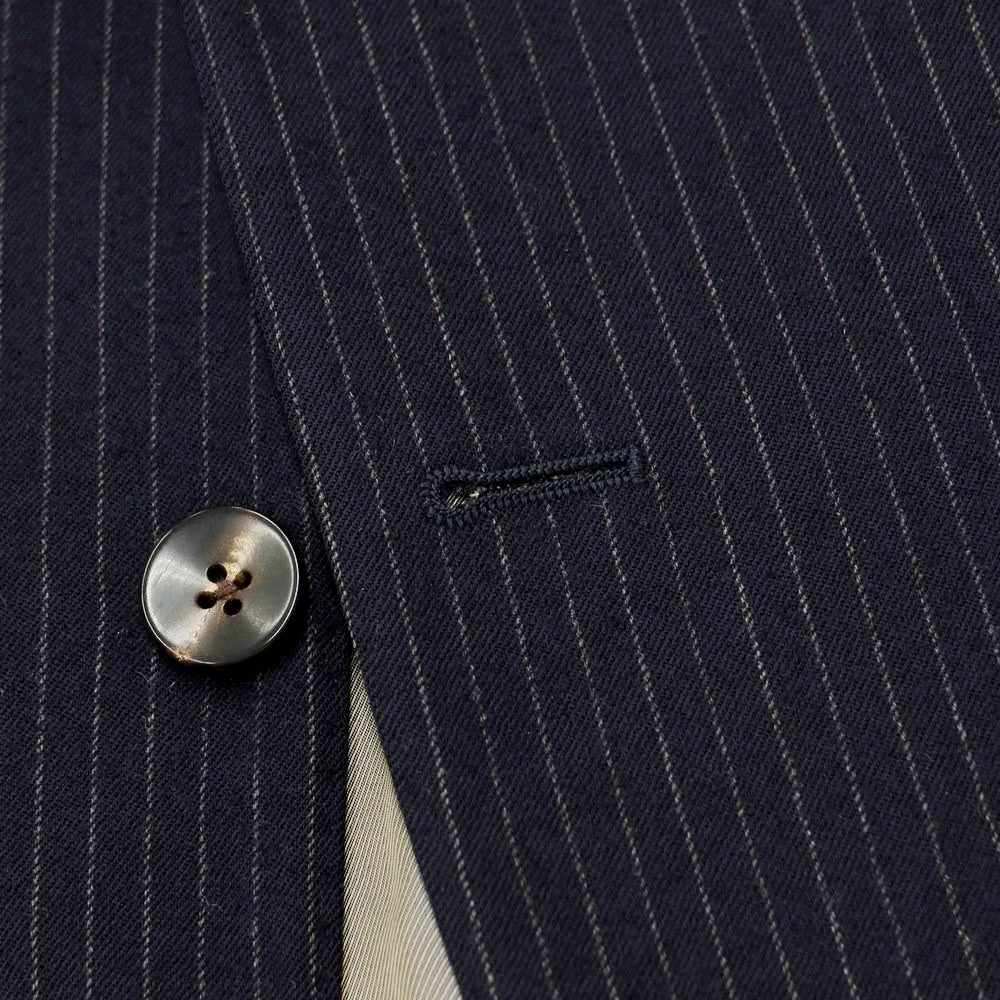 [Used] BOGLIOLI Wool Striped Tailored Jacket Navy x Gray [Size 46 Drop.6] [NVY] [A/W] [Condition Rank B] ​​[Men&