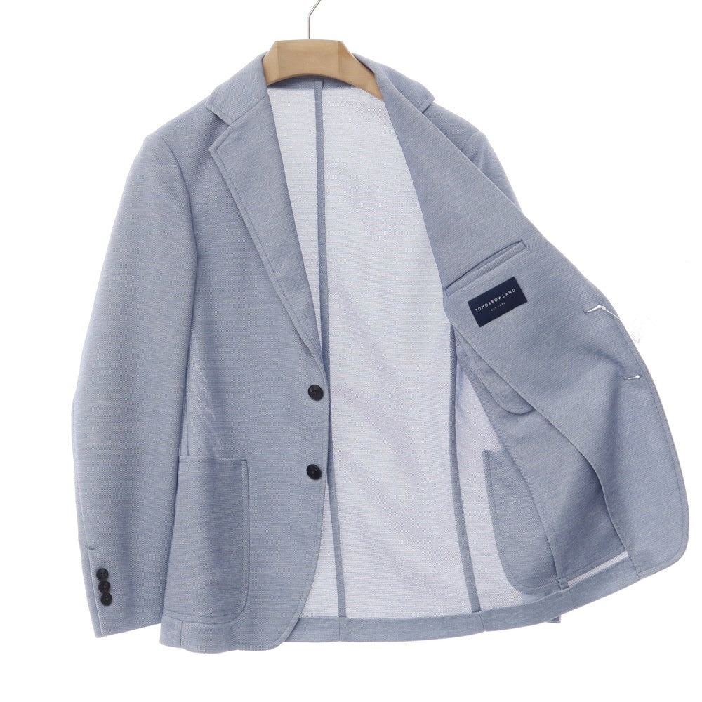[Used] TOMORROWLAND Polyester 3B Casual Jacket Light Blue [Size 44] [BLU] [S/S] [Condition Rank C] [Men&