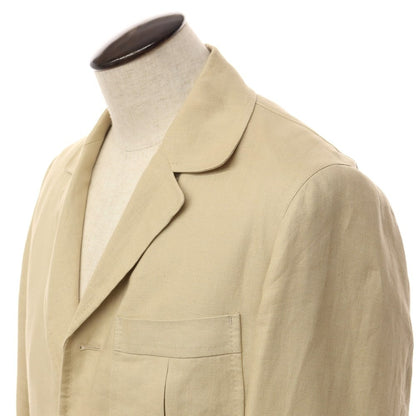 [Used] Lacquer&amp;amp;c Linen 3B Casual Jacket Beige [Size 48] [BEI] [S/S] [Condition Rank B] ​​[Men&