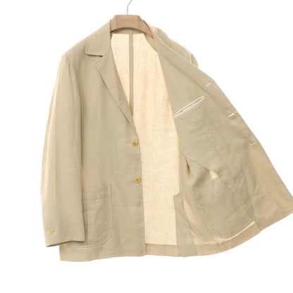 [Used] Lacquer&amp;amp;c Linen 3B Casual Jacket Beige [Size 48] [BEI] [S/S] [Condition Rank B] ​​[Men&