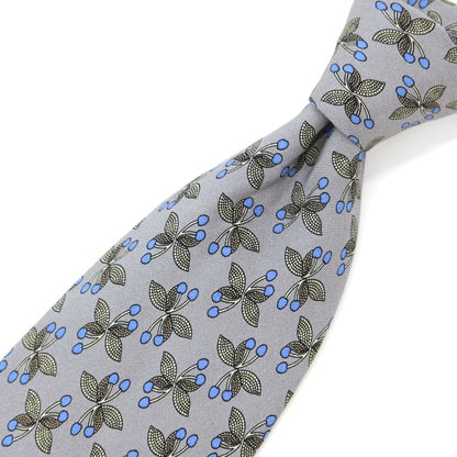 [Used] Arnis ARNYS Printed Tri-Fold Silk Tie Light Grey [GRY] [S/S/A/W] [Condition Rank B] ​​[Men&