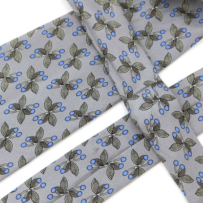 [Used] Arnis ARNYS Printed Tri-Fold Silk Tie Light Grey [GRY] [S/S/A/W] [Condition Rank B] ​​[Men&