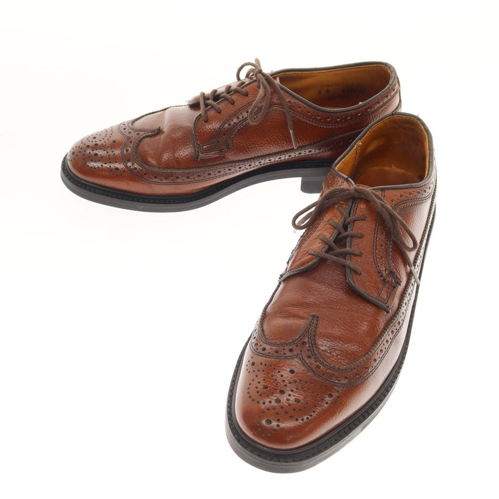 [Used] DEXTER Long Wingtip Dress Shoes Brown [Size 8] [BRW] [S/S/A/W] [Condition Rank C] [Men&