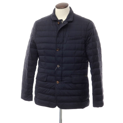 [Used] MOORER Nylon Down Jacket Blouson Dark Navy [Size 52] [NVY] [A/W] [Condition Rank B] ​​[Men&