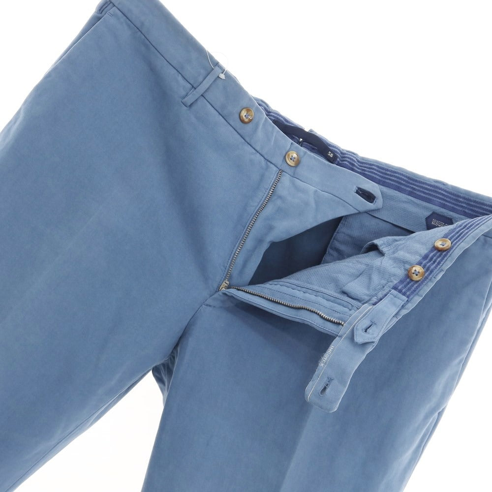 [Used] INCOTEX Cotton Casual Slacks Pants Light Blue [Size 56] [BLU] [S/S] [Condition Rank C] [Men&