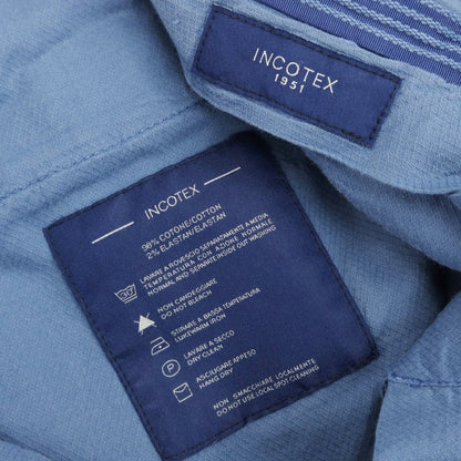 [Used] INCOTEX Cotton Casual Slacks Pants Light Blue [Size 56] [BLU] [S/S] [Condition Rank C] [Men&