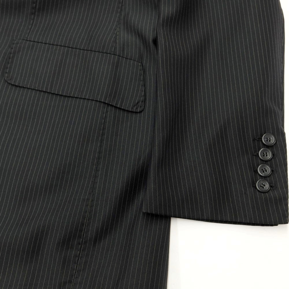 [Used] Barneys New York Wool Pinstripe 3-Button Suit Black x Beige [Size XL] [BLK] [S/S/A/W] [Condition Rank C] [Men&