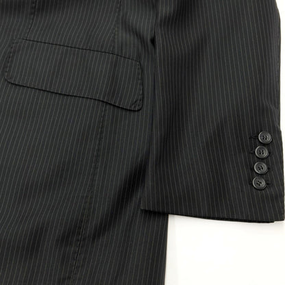 [Used] Barneys New York Wool Pinstripe 3-Button Suit Black x Beige [Size XL] [BLK] [S/S/A/W] [Condition Rank C] [Men&