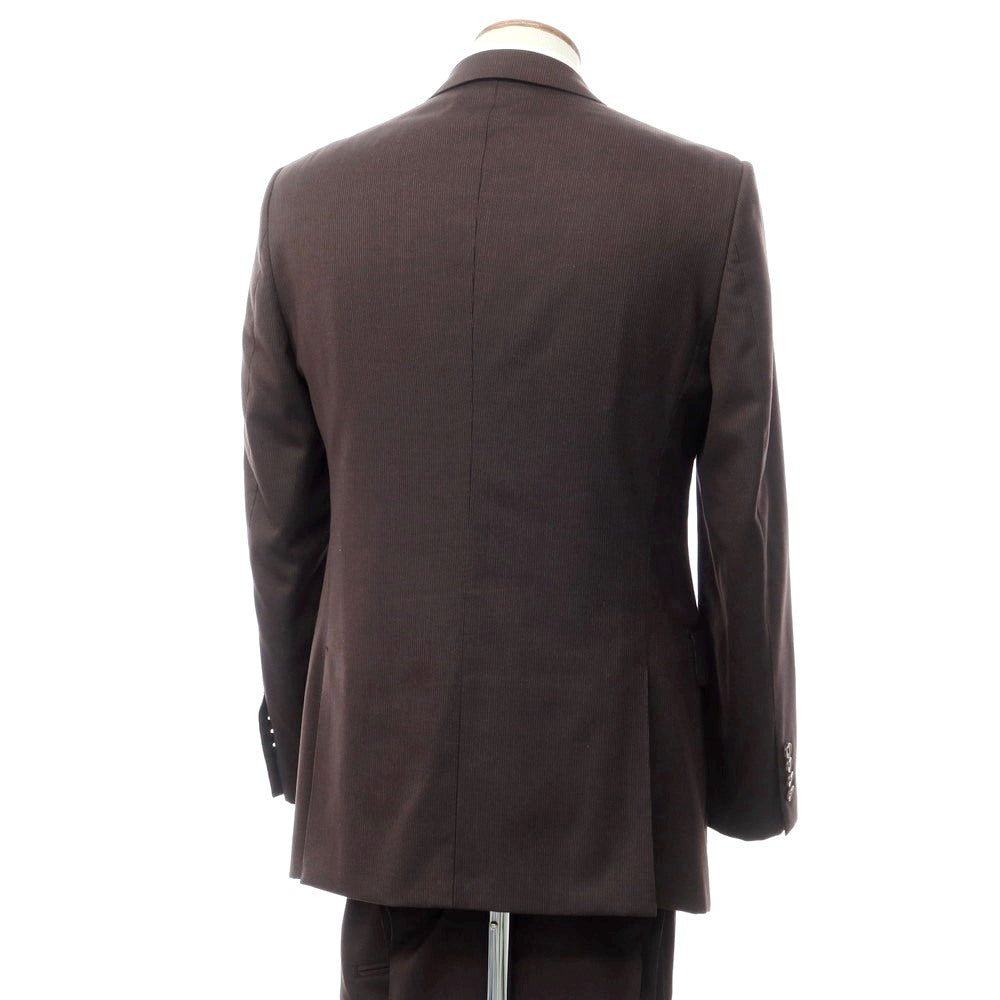 [Used] Theory Stretch Wool Striped 2-Button Suit Dark Brown x Orange [Size 38/31] [BRW] [A/W] [Condition Rank B] ​​[Men&
