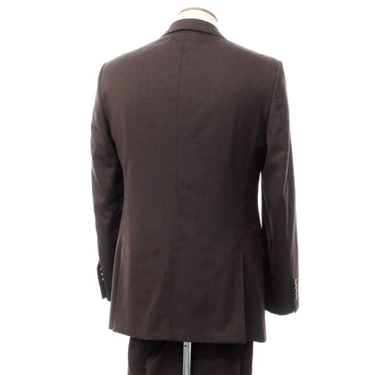 [Used] Theory Stretch Wool Striped 2-Button Suit Dark Brown x Orange [Size 38/31] [BRW] [A/W] [Condition Rank B] ​​[Men&