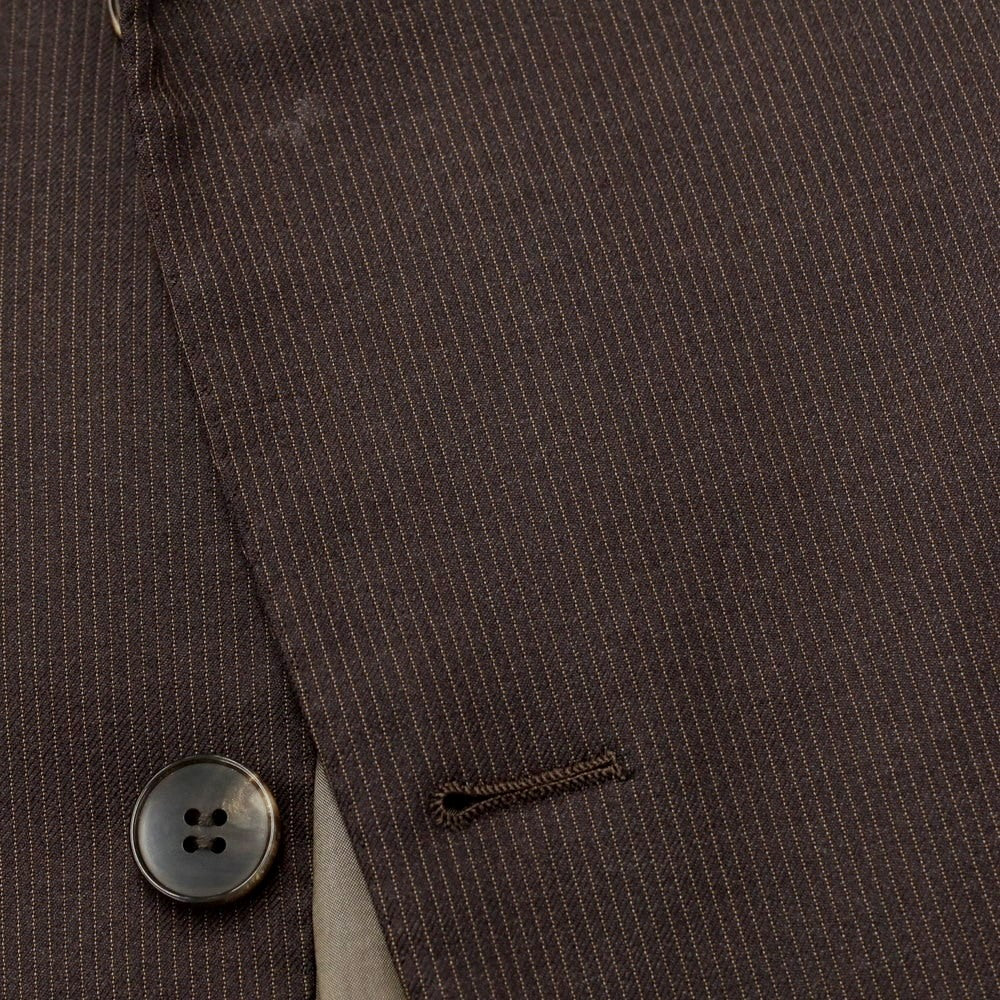 [Used] Theory Stretch Wool Striped 2-Button Suit Dark Brown x Orange [Size 38/31] [BRW] [A/W] [Condition Rank B] ​​[Men&