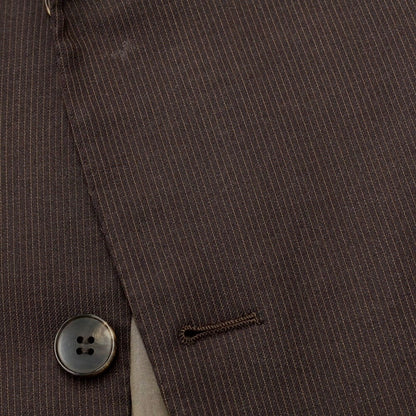 [Used] Theory Stretch Wool Striped 2-Button Suit Dark Brown x Orange [Size 38/31] [BRW] [A/W] [Condition Rank B] ​​[Men&