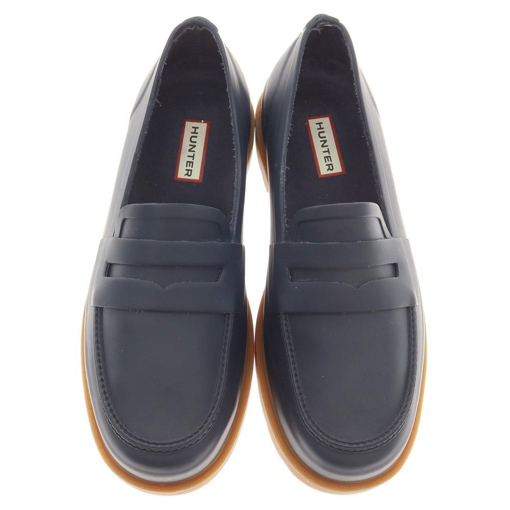 [Used] Hunter Rubber Coin Loafers Rain Shoes Navy [Size 42] [NVY] [S/S/A/W] [Condition Rank B] ​​[Men&