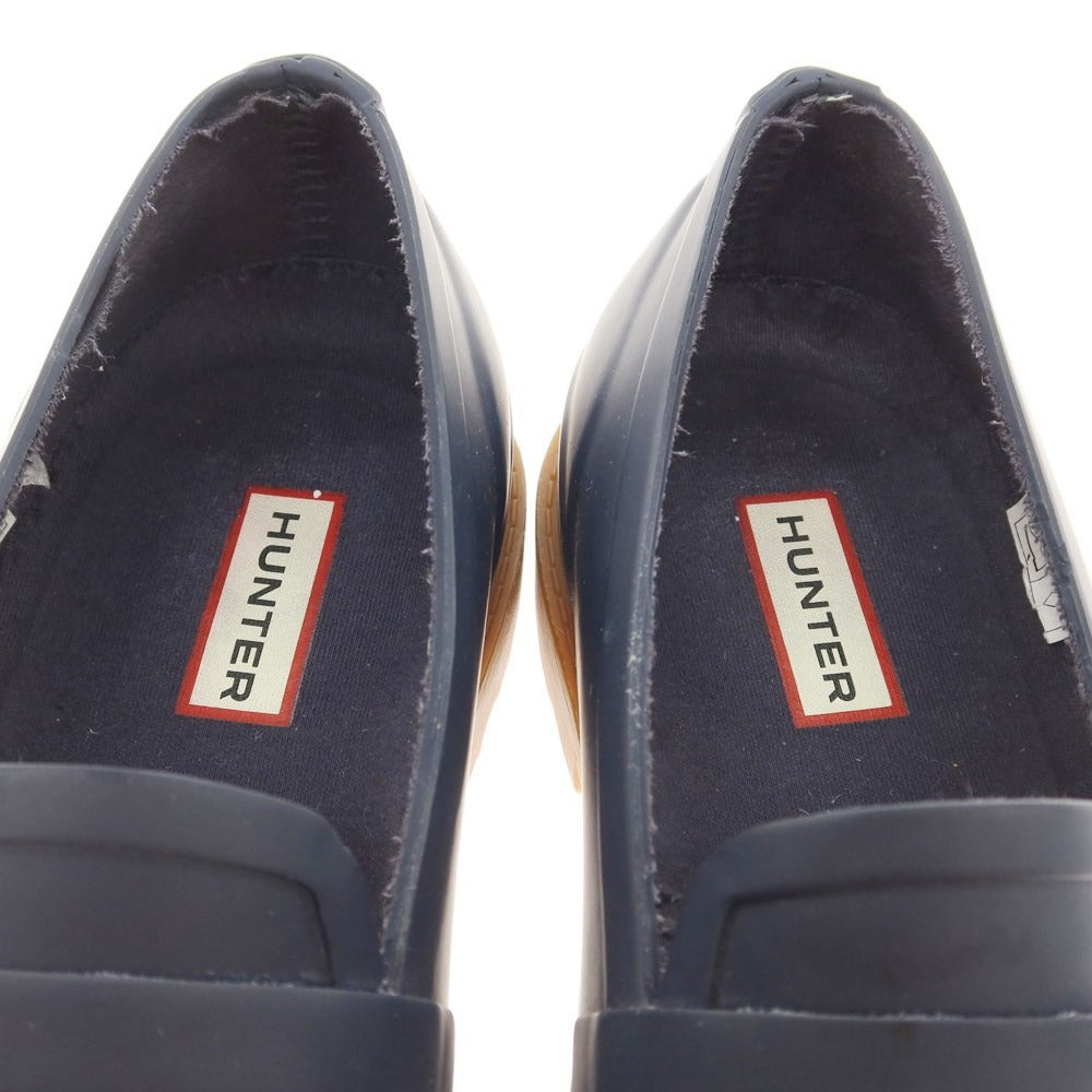 [Used] Hunter Rubber Coin Loafers Rain Shoes Navy [Size 42] [NVY] [S/S/A/W] [Condition Rank B] ​​[Men&