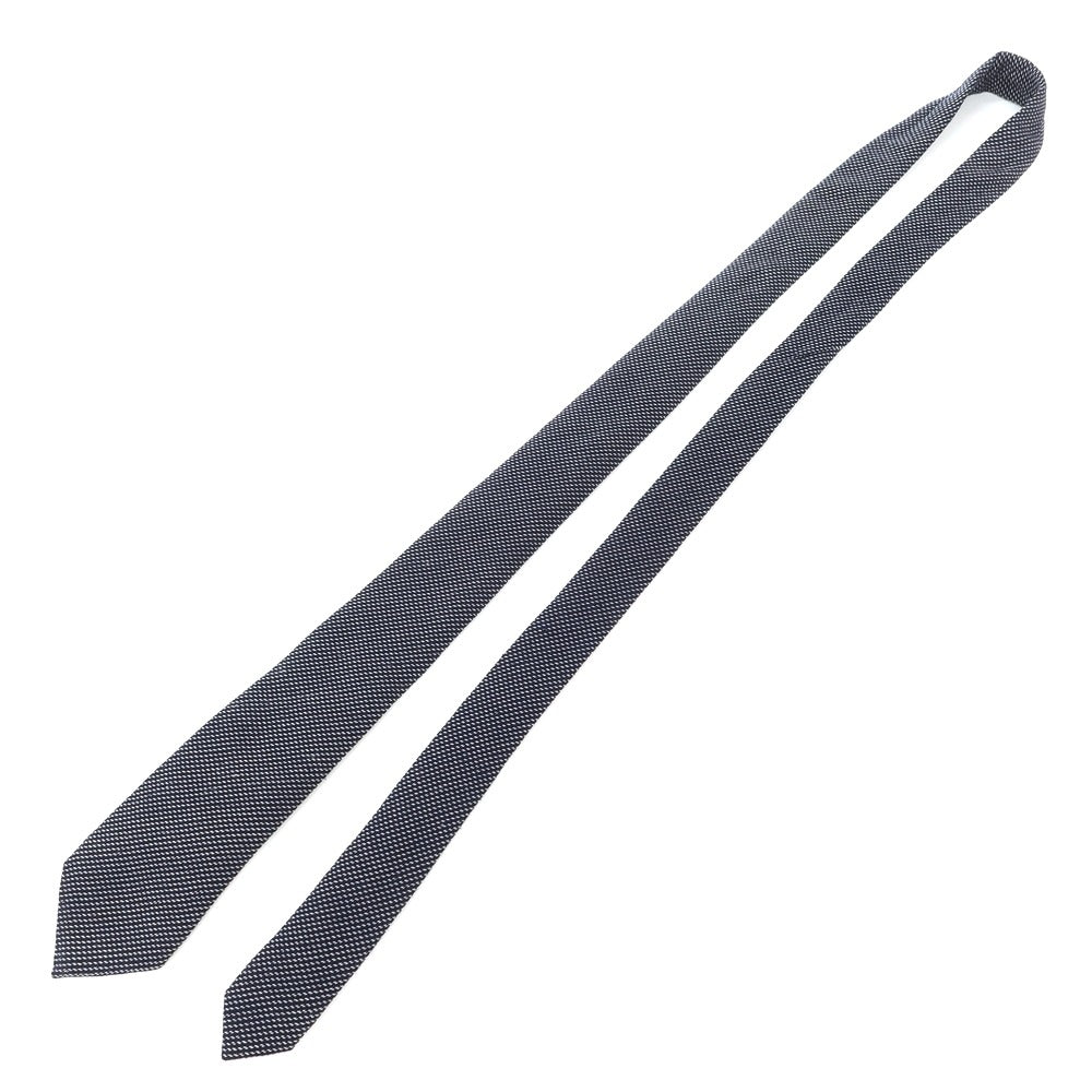 【中古】ディオールオム Dior Homme 3つ折り シルク ネクタイ ネイビー【NVY】【S/S/A/W】【状態ランクC】【メンズ】【769176】
