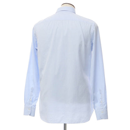 【中古】ボリエッロ BORRIELLO ツイルコットン ワイドカラー ドレスシャツ ライトブルー【サイズ44】【BLU】【S/S/A/W】【状態ランクB】【メンズ】【769172】