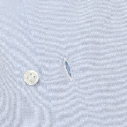 【中古】ボリエッロ BORRIELLO ツイルコットン ワイドカラー ドレスシャツ ライトブルー【サイズ44】【BLU】【S/S/A/W】【状態ランクB】【メンズ】【769172】
