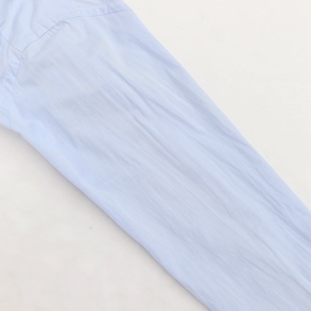 [Used] BORRIELLO Twill Cotton Wide Collar Dress Shirt Light Blue [Size 39] [BLU] [S/S/A/W] [Condition Rank B] ​​[Men&