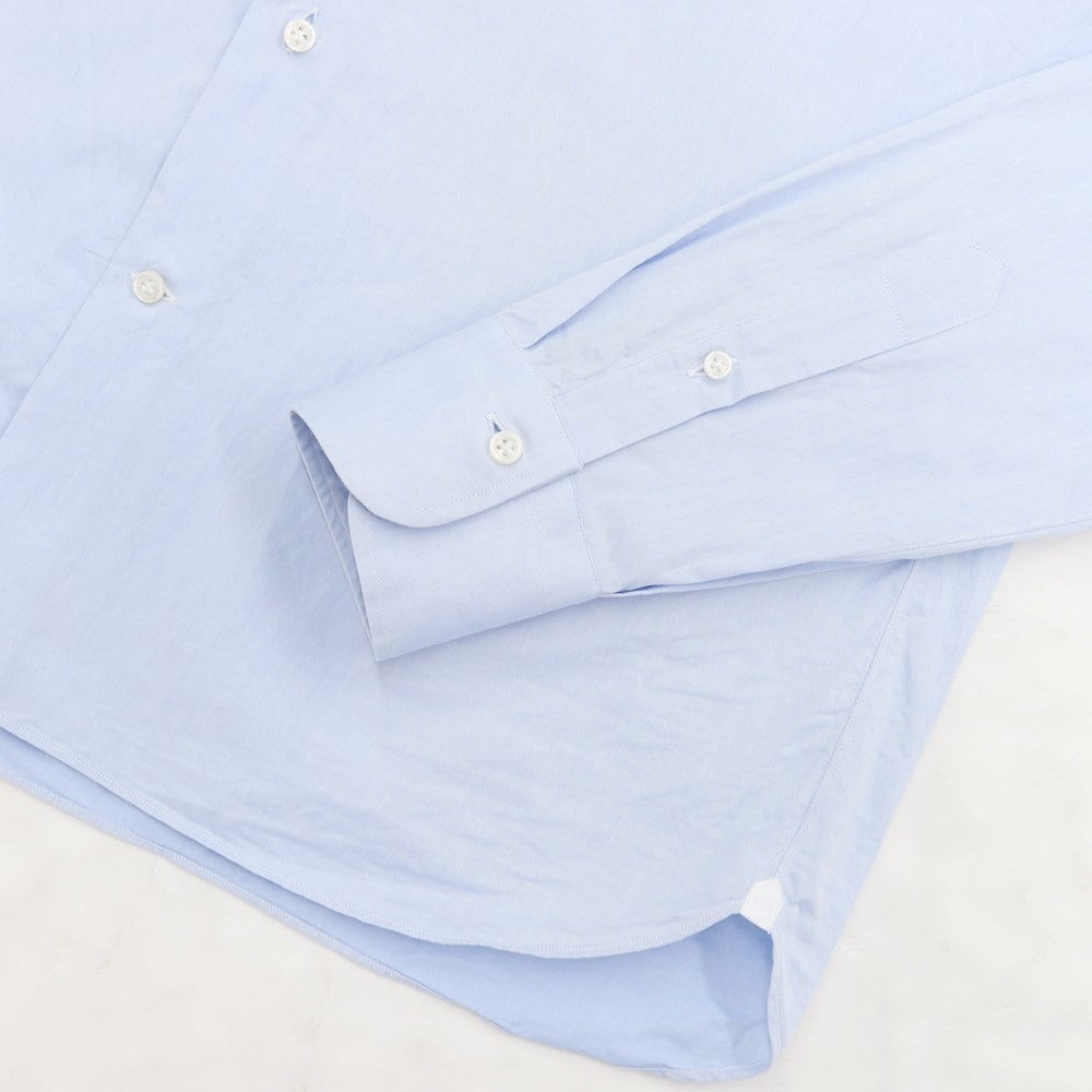 [Used] BORRIELLO Twill Cotton Wide Collar Dress Shirt Light Blue [Size 38] [BLU] [S/S/A/W] [Condition Rank B] ​​[Men&