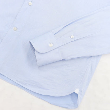 [Used] BORRIELLO Twill Cotton Wide Collar Dress Shirt Light Blue [Size 38] [BLU] [S/S/A/W] [Condition Rank B] ​​[Men&