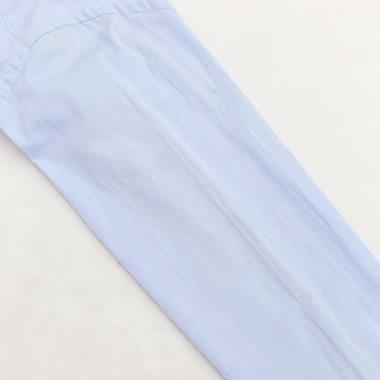 [Used] BORRIELLO Twill Cotton Wide Collar Dress Shirt Light Blue [Size 38] [BLU] [S/S/A/W] [Condition Rank B] ​​[Men&