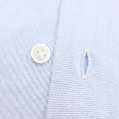 [Used] BORRIELLO Twill Cotton Wide Collar Dress Shirt Light Blue [Size 36] [BLU] [S/S/A/W] [Condition Rank B] ​​[Men&