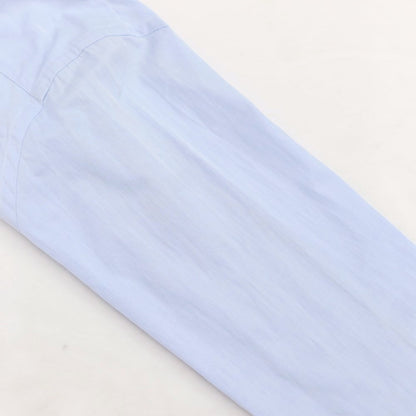 [Used] BORRIELLO Twill Cotton Wide Collar Dress Shirt Light Blue [Size 36] [BLU] [S/S/A/W] [Condition Rank B] ​​[Men&