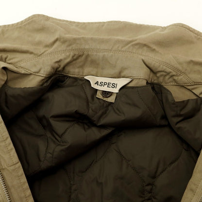 [Used] ASPESI cotton padded liner military jacket, beige [Size S] [BEI] [A/W] [Condition Rank B] ​​[Men&