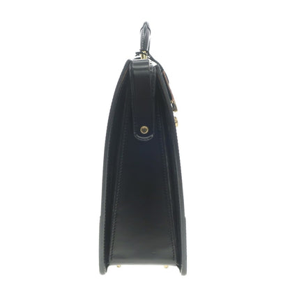 【中古】オオバセイホウ 大峡製鞄 ブライドルレザー スリム ダレスバッグ ブラック【BLK】【S/S/A/W】【状態ランクB】【メンズ】【769069】