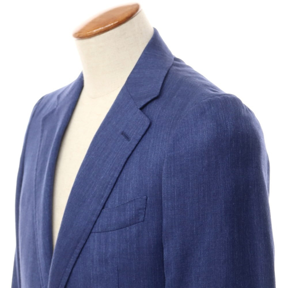 [Used] Makers Shirt Kamakura Wool Silk Linen 2B Tailored Jacket Light Navy [Size 46] [NVY] [S/S] [Condition Rank B] ​​[Men&