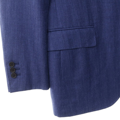[Used] Makers Shirt Kamakura Wool Silk Linen 2B Tailored Jacket Light Navy [Size 46] [NVY] [S/S] [Condition Rank B] ​​[Men&