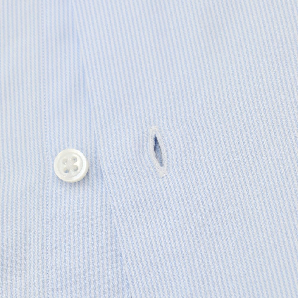 [Used] Makers Shirt Kamakura Cotton Horizontal Collar Dress Shirt Light Blue x White [Size 37-81] [BLU] [S/S/A/W] [Condition Rank C] [Men&