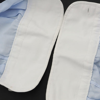[Used] Makers Shirt Kamakura Cotton Horizontal Collar Dress Shirt Light Blue x White [Size 37-81] [BLU] [S/S/A/W] [Condition Rank C] [Men&