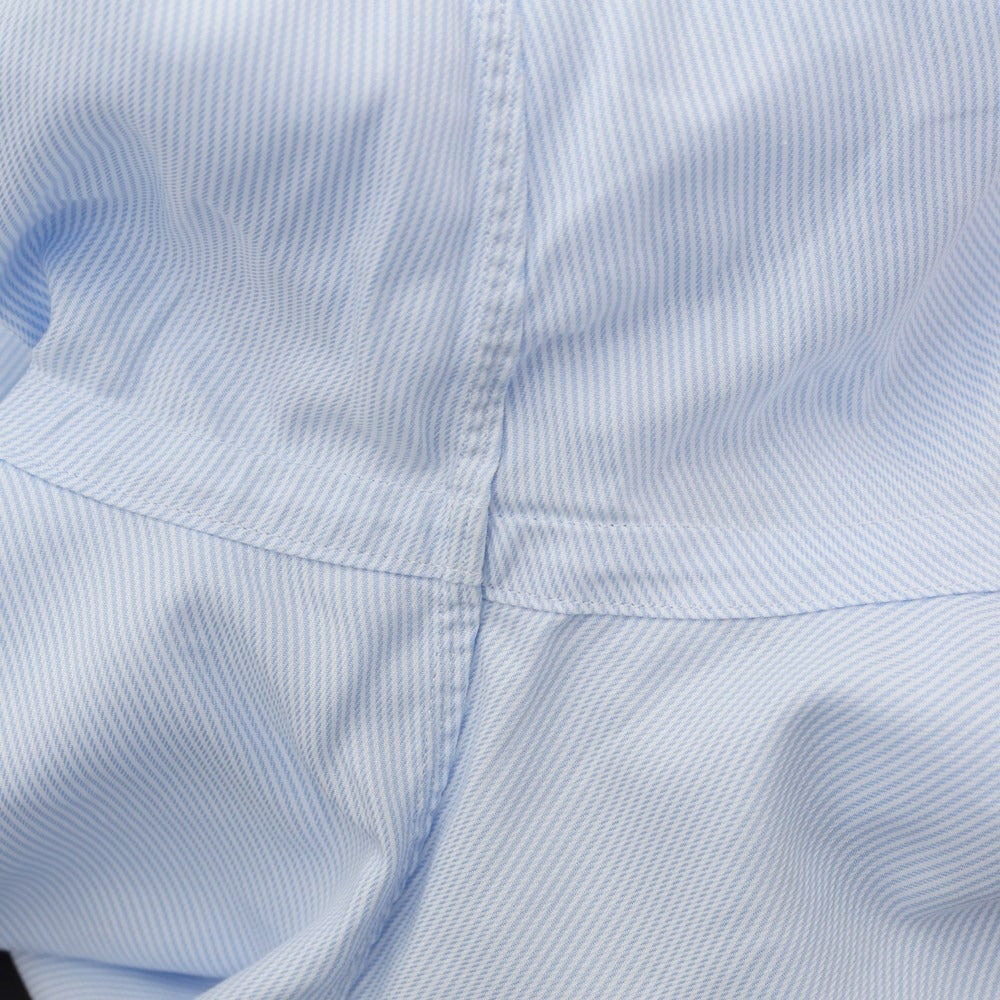 [Used] Makers Shirt Kamakura Cotton Horizontal Collar Dress Shirt Light Blue x White [Size 37-81] [BLU] [S/S/A/W] [Condition Rank C] [Men&