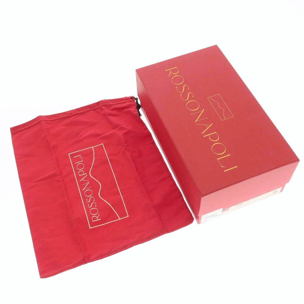 【中古】ロッソナポリ ROSSO NAPOLI ダブルモンクストラップ ドレスシューズ ブラウン【サイズ40】【BRW】【S/S/A/W】【状態ランクC】【メンズ】【769168】