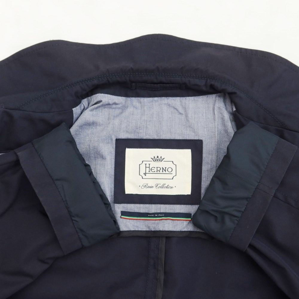 [Used] Herno Cotton Nylon Trench Coat Navy [Size 46] [NVY] [S/S] [Condition Rank C] [Men&